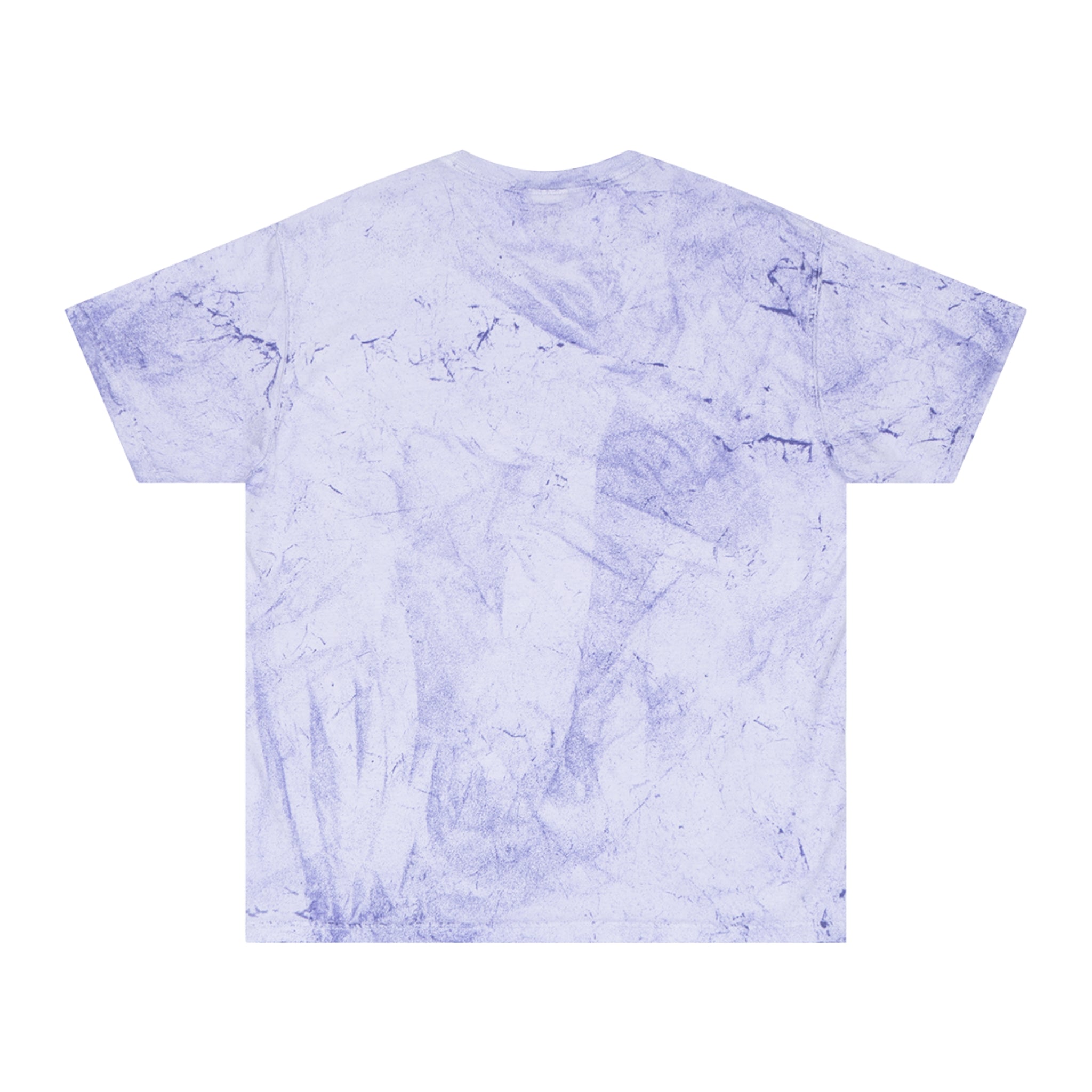 Tie-Dye Tee — 'DRIPNAIR' Yellow Marble Graphic T-Shirt