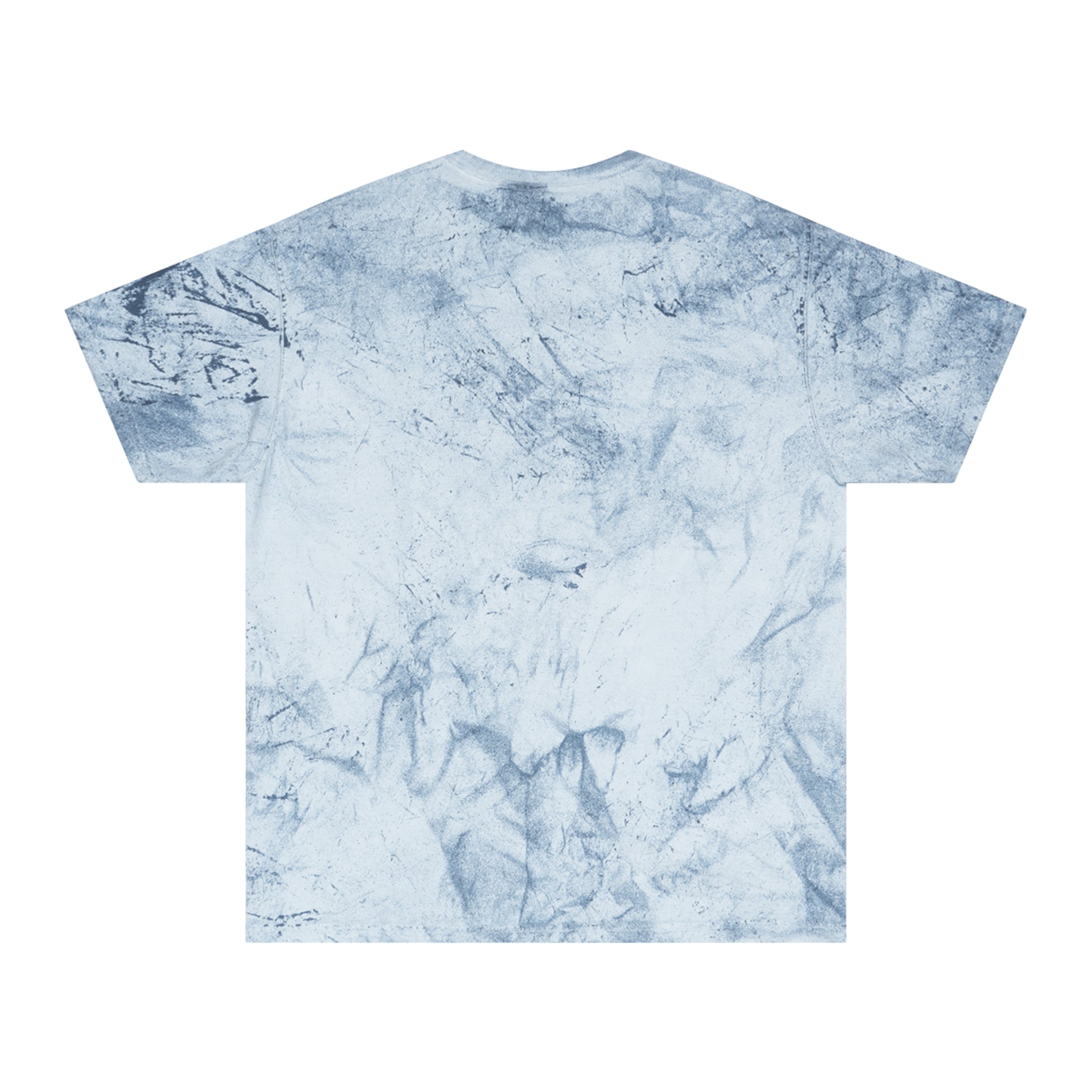 Tie-Dye Tee — 'DRIPNAIR' Yellow Marble Graphic T-Shirt