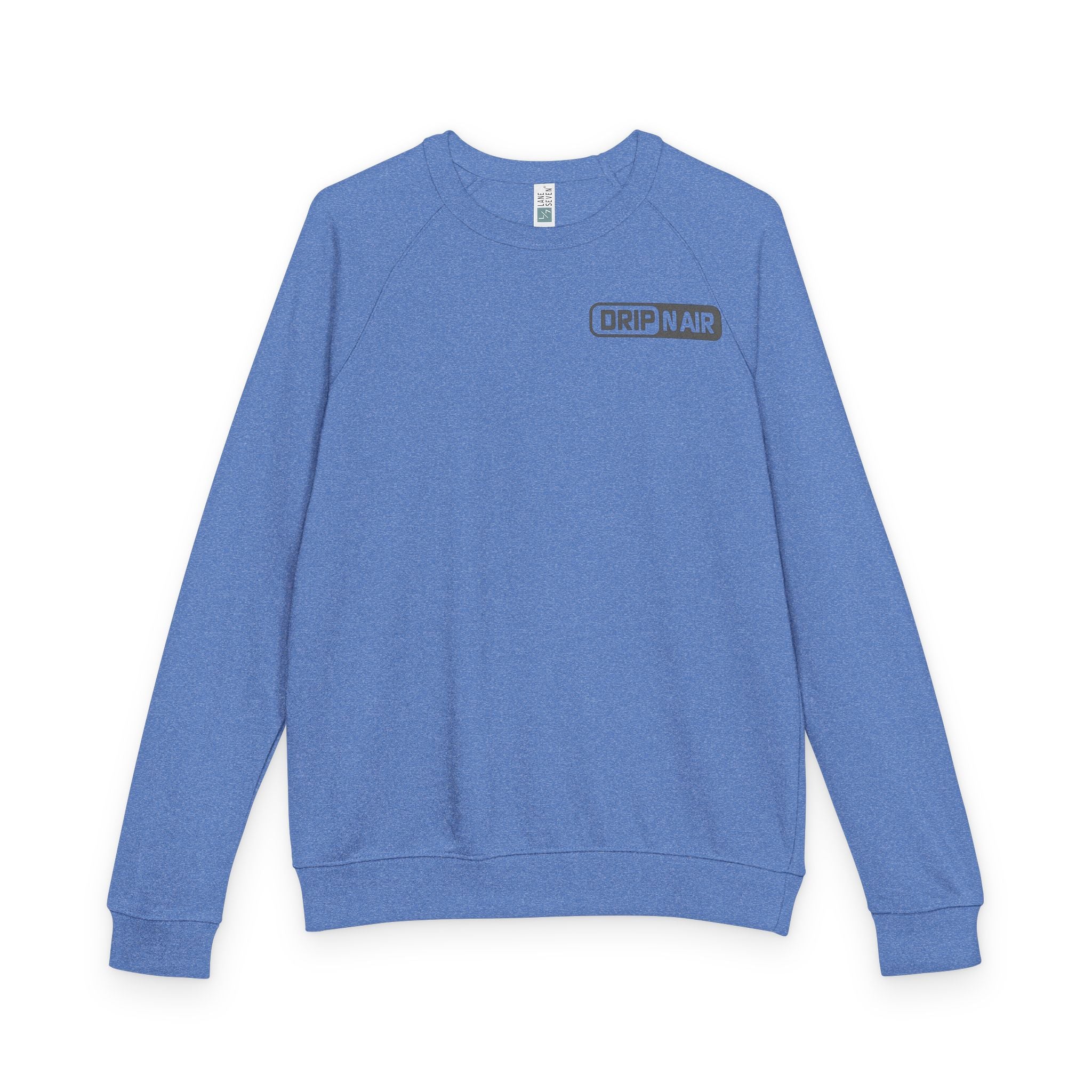 DRIP NAIR Logo Raglan Crewneck Sweatshirt