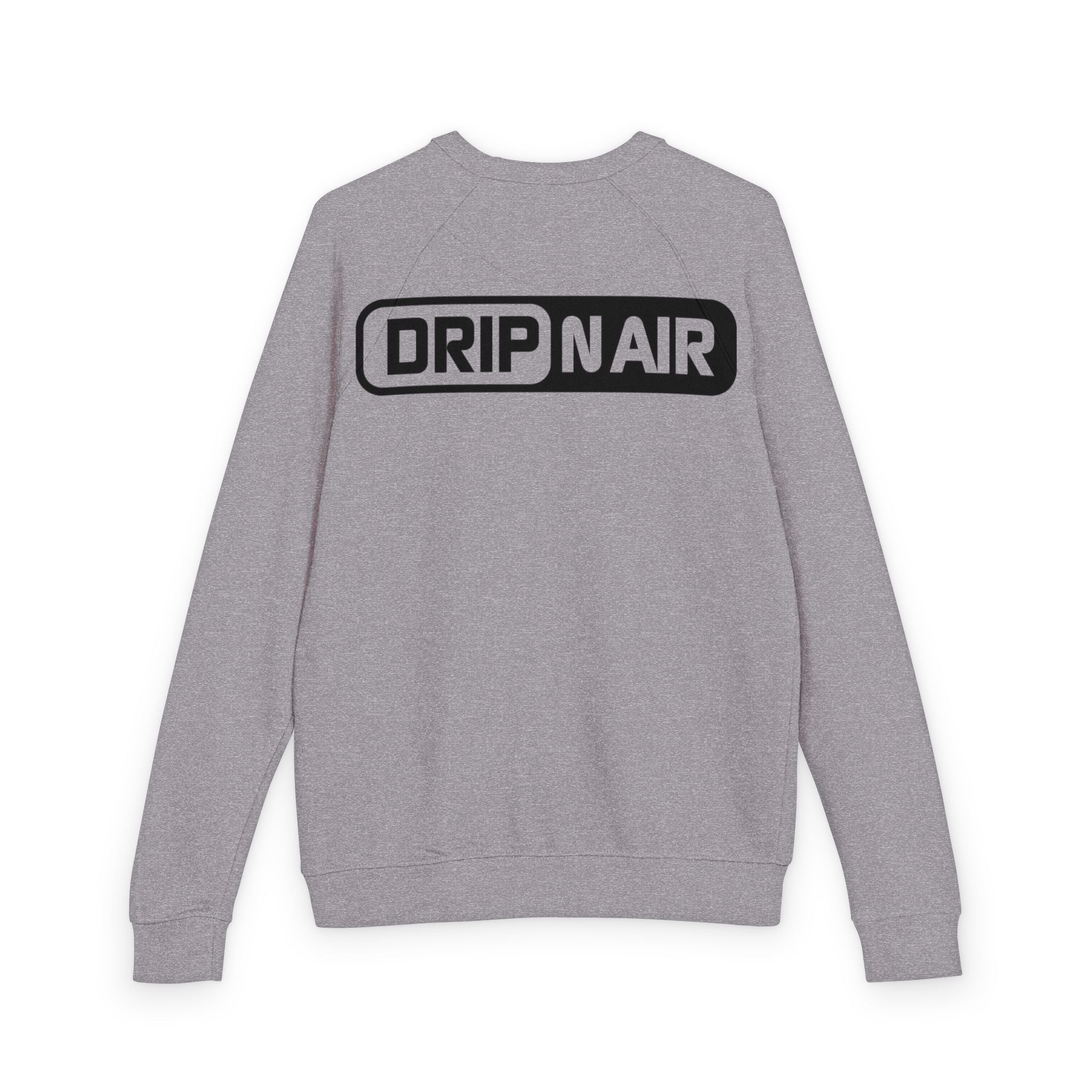 DRIP NAIR Logo Raglan Crewneck Sweatshirt