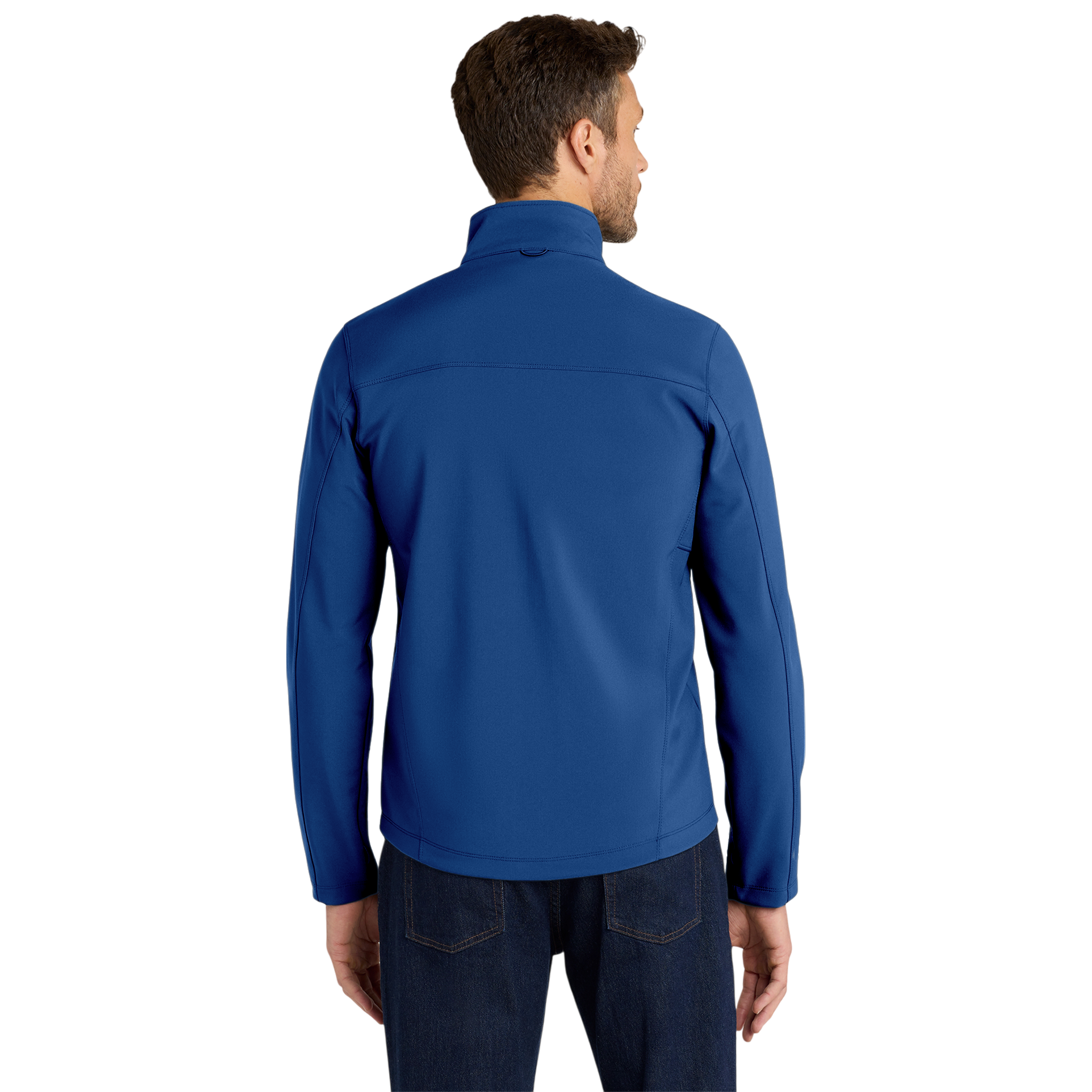 Soft Shell Jacket — Embroidered 'DRP FAR' Logo Men’s Workwear