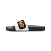 Men's Graphic Slide Sandals — Removable Strap 'RIP NAI' Logo